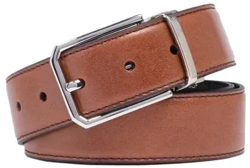 Ремень мужской The Bridge Brunelleschi 03450401/6V-110х3.5см коричневый/черный натур.кожа - фото 7