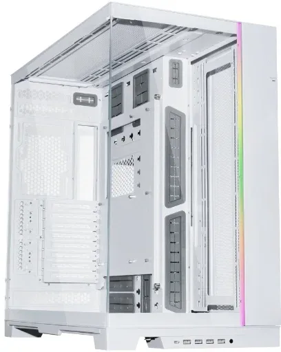 Корпус Lian-Li O11 Dynamic EVO XL белый без БП ATX 11x120mm 9x140mm 4xUSB3.0 audio