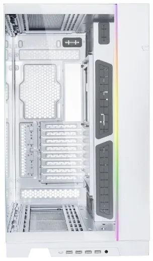 Корпус Lian-Li O11 Dynamic EVO XL белый без БП ATX 11x120mm 9x140mm 4xUSB3.0 audio - фото 2