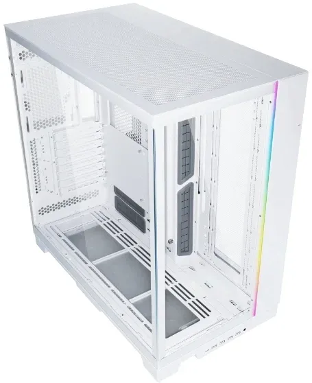 Корпус Lian-Li O11 Dynamic EVO XL белый без БП ATX 11x120mm 9x140mm 4xUSB3.0 audio - фото 3