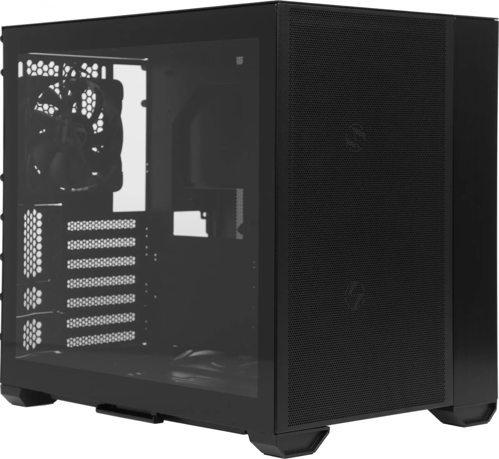 Корпус Lian-Li O11 Air Mini черный без БП ATX 9x120mm 4x140mm 2xUSB3.0 audio - фото 4