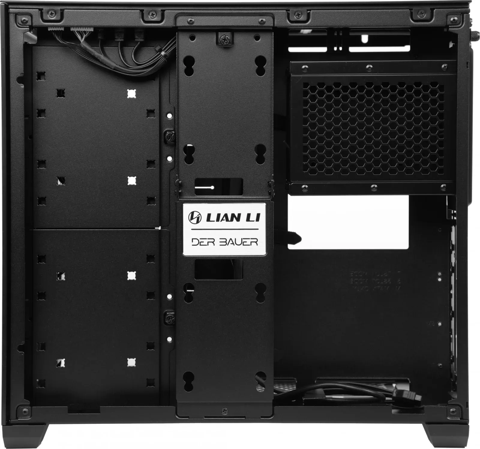 Корпус Lian-Li O11 Air Mini черный без БП ATX 9x120mm 4x140mm 2xUSB3.0 audio - фото 7