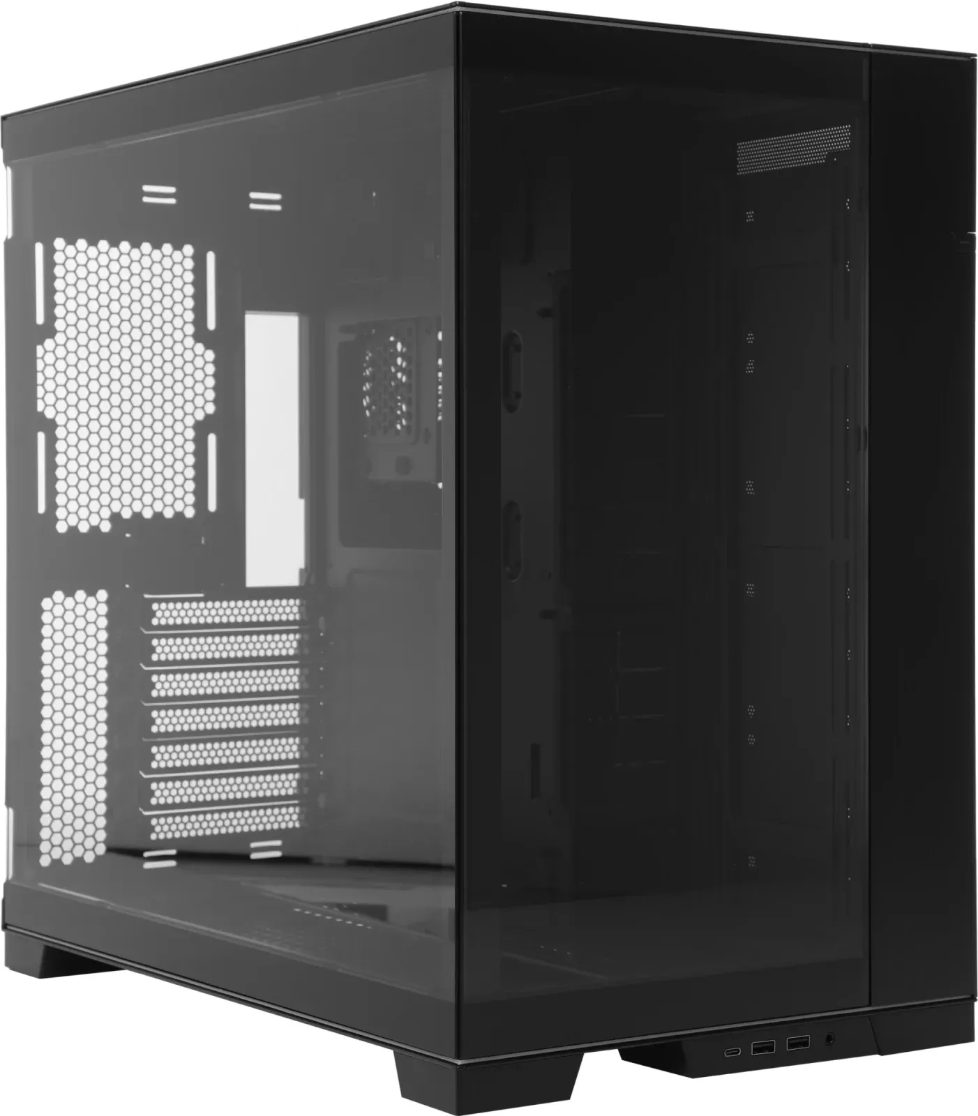 Корпус Lian-Li O11 Dynamic EVO RGB черный без БП ATX 10x120mm 9x140mm 2xUSB3.0 audio - фото 7