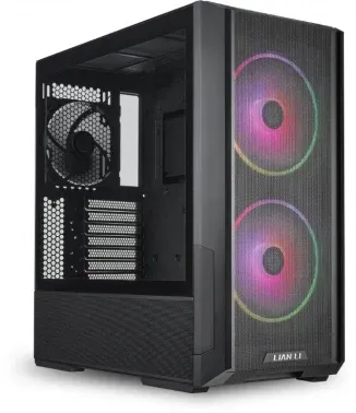Корпус Lian-Li Lancool 216 RGB черный без БП ATX 7x120mm 4x140mm 2xUSB3.0 audio bott PSU - фото 4