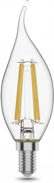 Лампа филам. Gauss Filament 11Вт цок.:E14 свеча 220B св.свеч.бел.теп. CF35 упак.:10шт 104801111 - фото 8
