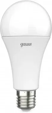 Лампа светодиодная Gauss A70 22Вт цок.:E27 груша 220B св.свеч.бел.теп. упак.:10шт 102502122 - фото 8