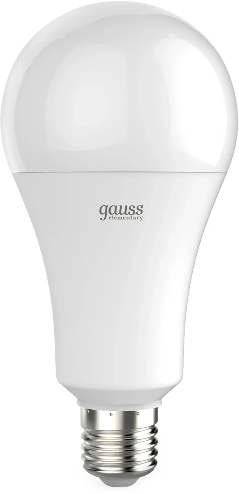 Лампа светодиодная Gauss Elementary A67 30Вт цок.:E27 груша 220B св.свеч.бел.хол. упак.:10шт 73239 - фото 2