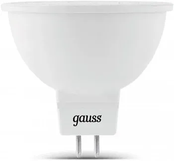 Лампа светодиодная Gauss 101505307 7Вт цок.:GU5.3 рефлек. 220B св.свеч.бел.хол. MR16 упак.:10шт - фото 7