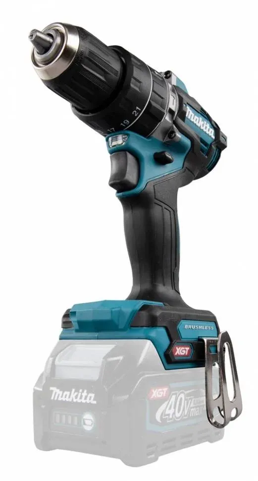 Дрель-шуруповерт Makita HP002GZ аккум. патрон:быстрозажимной кейс в комплекте - фото 3