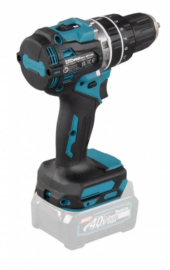 Дрель-шуруповерт Makita HP002GZ аккум. патрон:быстрозажимной кейс в комплекте - фото 5