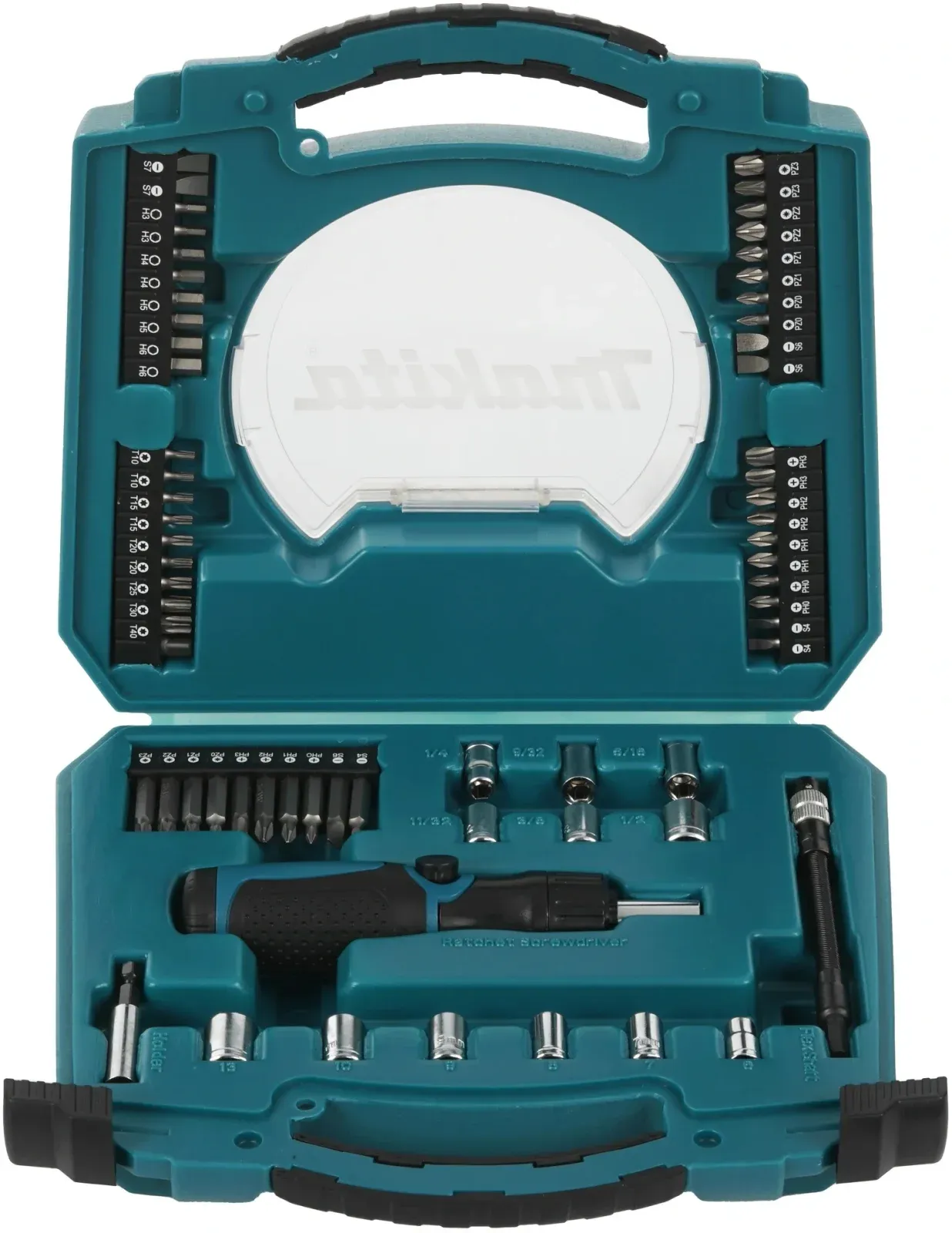 Набор инструментов Makita D-42020 65 предметов жесткий кейс - фото 2