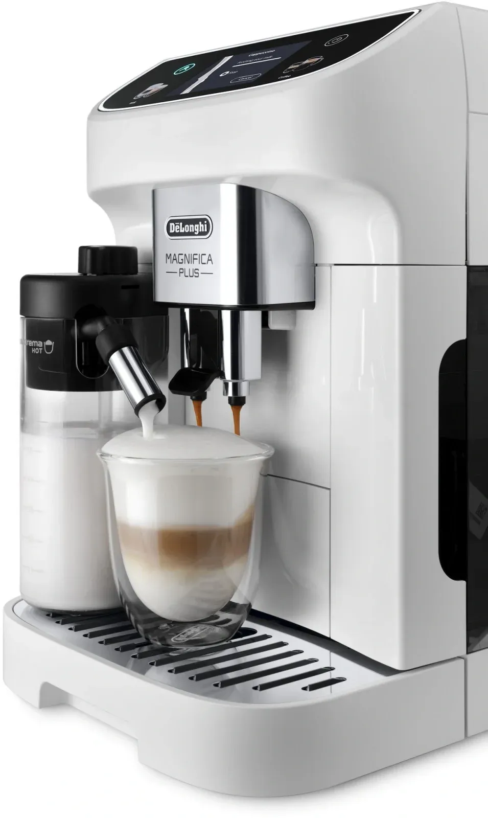 Кофемашина Delonghi Magnifica Plus ECAM320.60.W 1450Вт белый/черный - фото 2