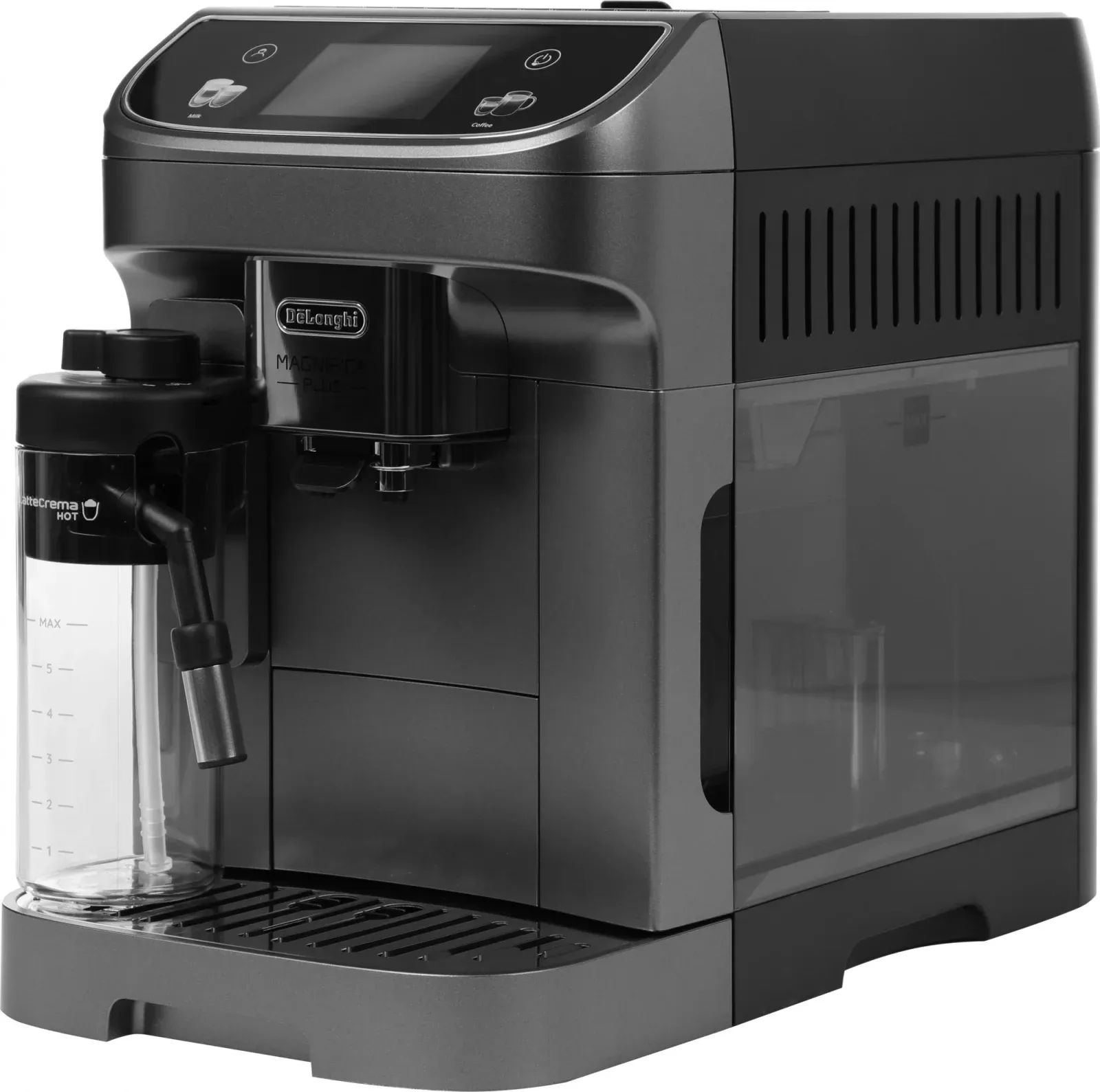 Кофемашина Delonghi Magnifica Plus ECAM320.70.TB 1450Вт титановый/черный - фото 2