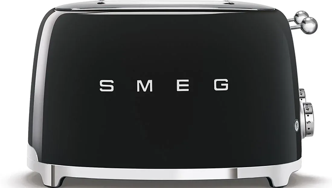 Тостер Smeg TSF03BLEU 2000Вт черный - фото 2