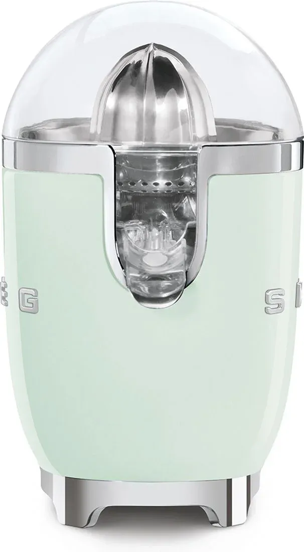 Соковыжималка цитрусовая Smeg CJF11PGEU 70Вт зеленый/серебристый - фото 3