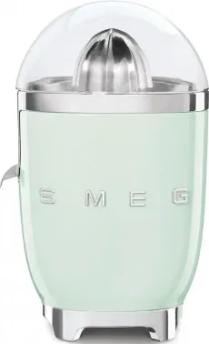 Соковыжималка цитрусовая Smeg CJF11PGEU 70Вт зеленый/серебристый - фото 4