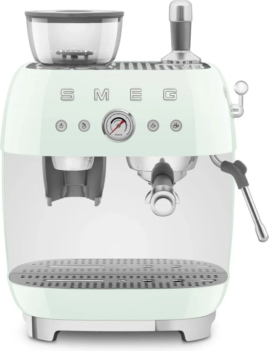 Кофемашина Smeg EGF03PGEU 1650Вт зеленый/серебристый - фото 3