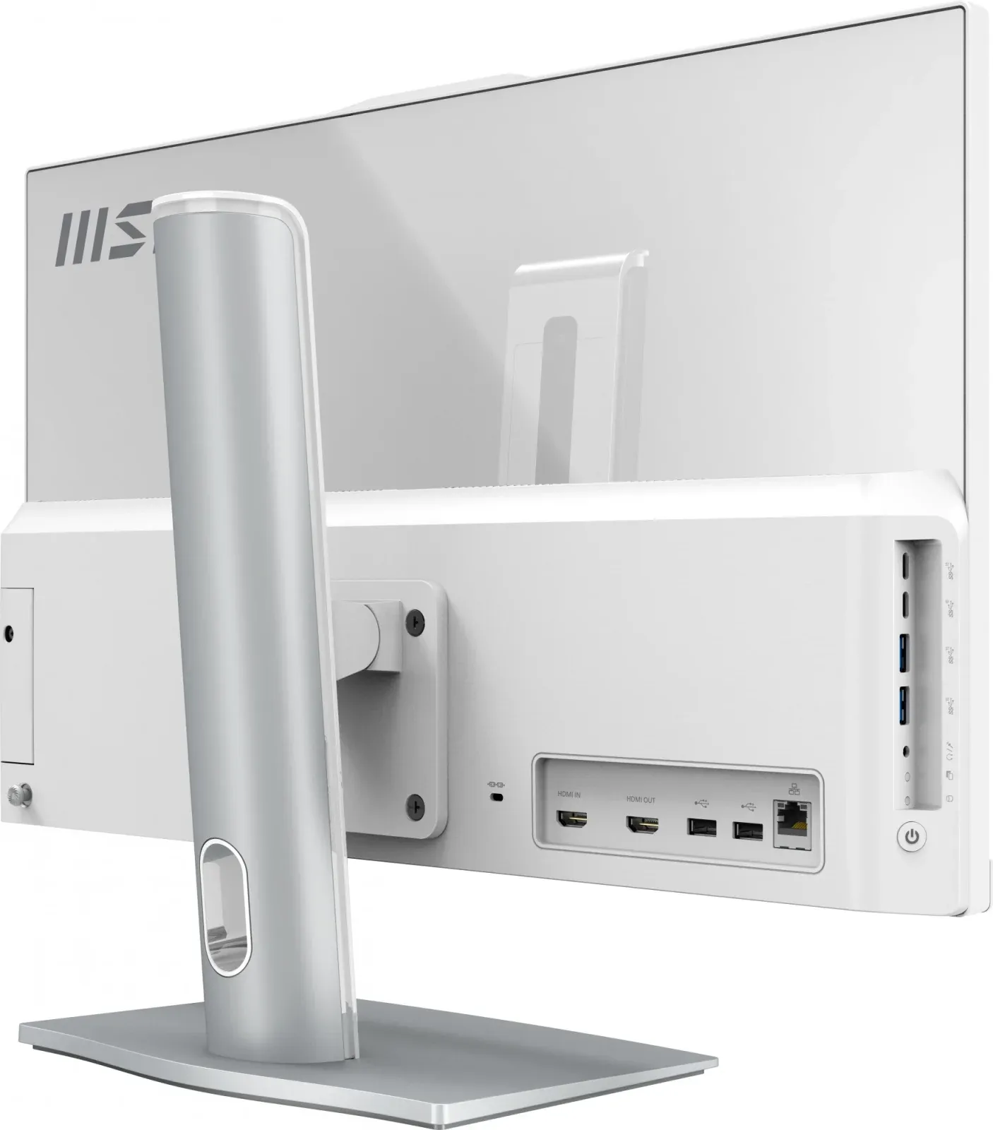Моноблок MSI Modern AM242P 1M-1020XRU 23.8 Full HD Core 7 150U 1.8 16Gb SSD512Gb Graphics без ОС GbitEth WiFi BT 120W клавиатура мышь Cam белый 1920x1080 - фото 7
