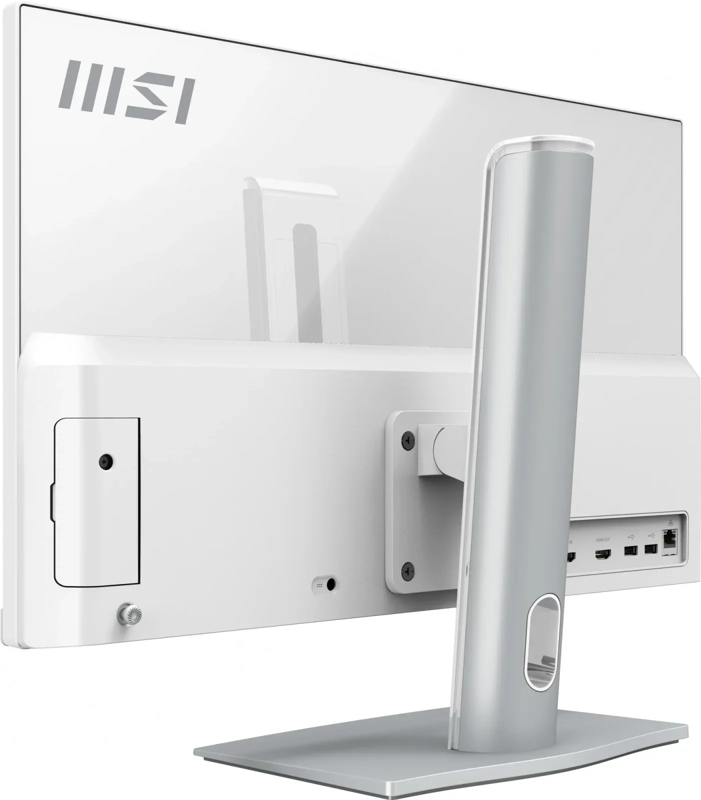 Моноблок MSI Modern AM242P 1M-1020XRU 23.8 Full HD Core 7 150U 1.8 16Gb SSD512Gb Graphics без ОС GbitEth WiFi BT 120W клавиатура мышь Cam белый 1920x1080 - фото 8