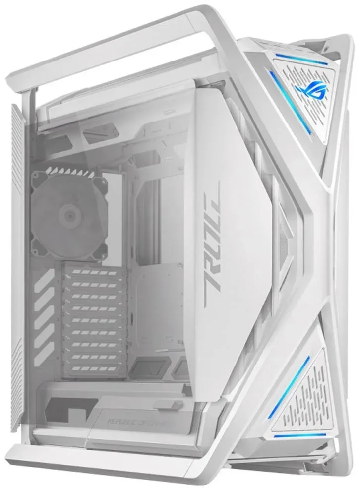 Корпус Asus Rog GR701 белый без БП E-ATX 7x120mm 3x140mm 4xUSB3.1 audio front door bott PSU - фото 2