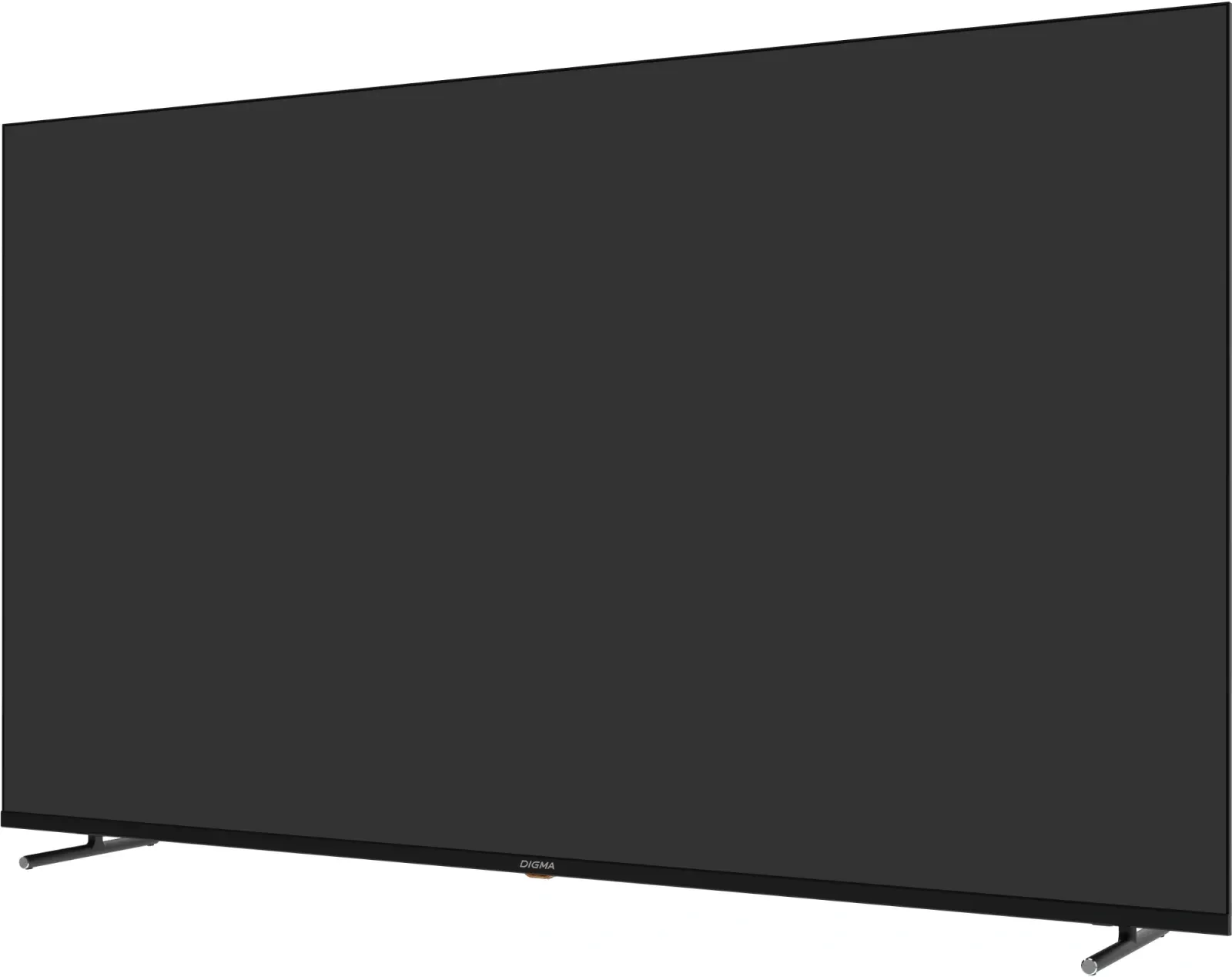Телевизор LED Digma 65 DM-LED65UBB33 Яндекс.ТВ Frameless Metal черный/черный 4K Ultra HD 60Hz DVB-T DVB-T2 DVB-C DVB-S DVB-S2 USB WiFi Smart TV - фото 2