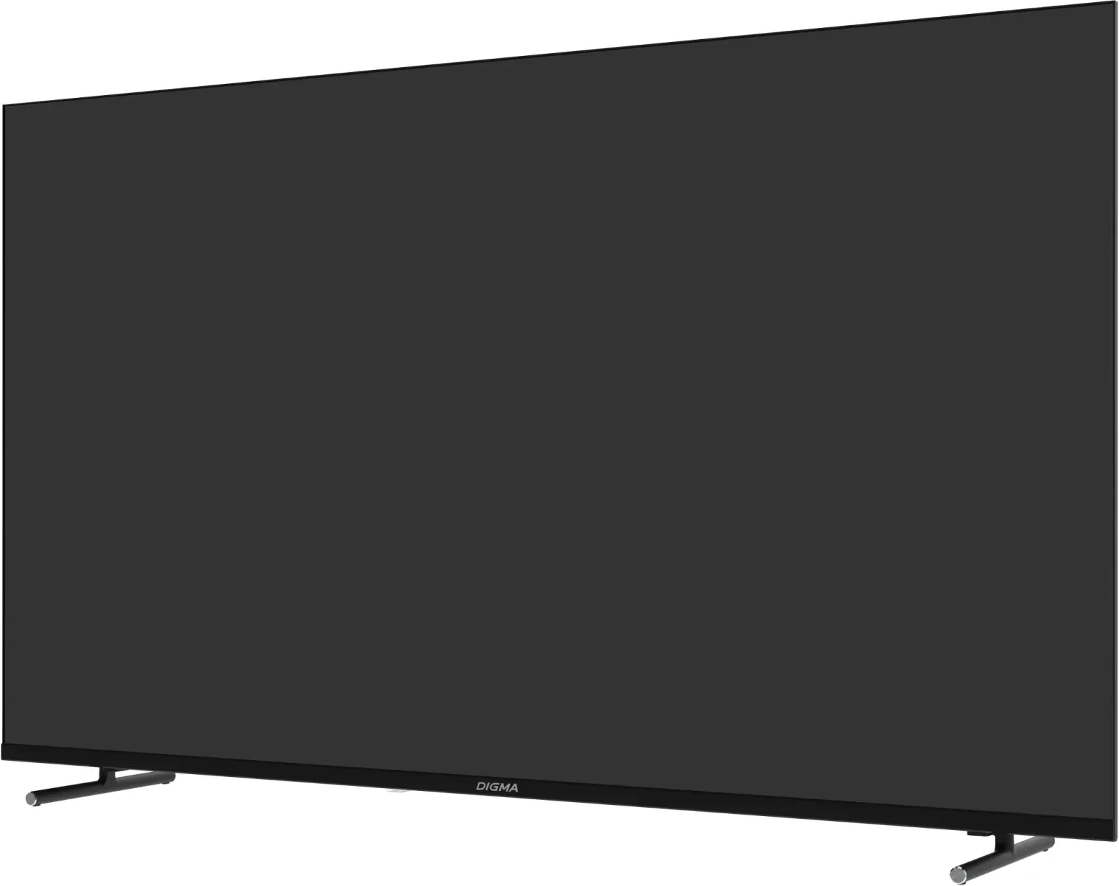 Телевизор LED Digma 55 DM-LED55UBB33 Яндекс.ТВ Frameless Metal черный 4K Ultra HD 60Hz DVB-T DVB-T2 DVB-C DVB-S DVB-S2 USB WiFi Smart TV - фото 2