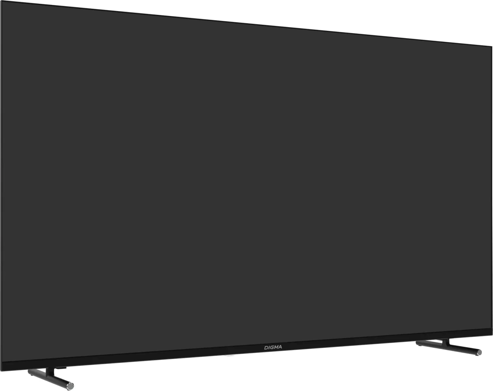 Телевизор LED Digma 55 DM-LED55UBB33 Яндекс.ТВ Frameless Metal черный 4K Ultra HD 60Hz DVB-T DVB-T2 DVB-C DVB-S DVB-S2 USB WiFi Smart TV - фото 3