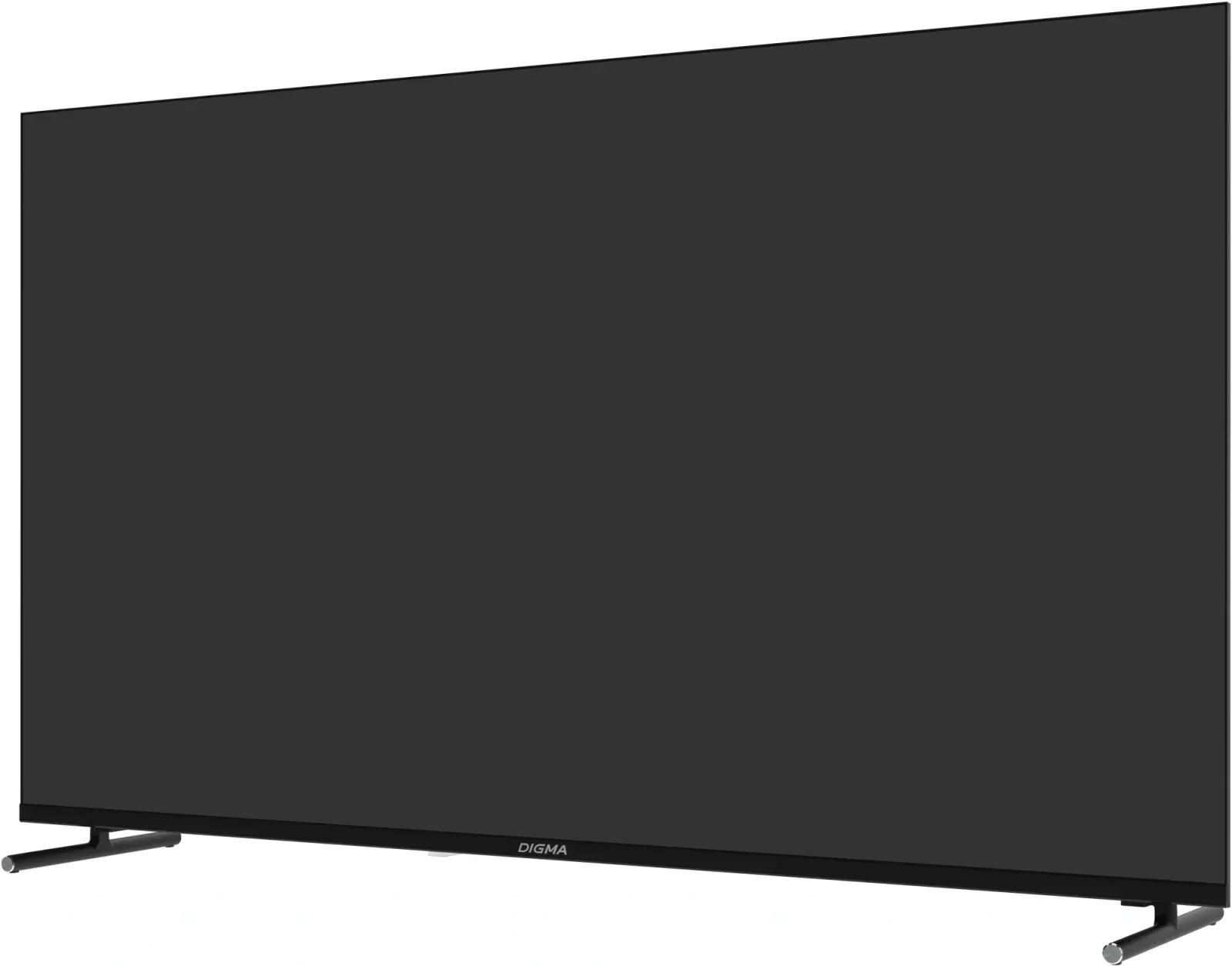 Телевизор LED Digma 50 DM-LED50UBB33 Яндекс.ТВ Frameless Metal черный 4K Ultra HD 60Hz DVB-T DVB-T2 DVB-C DVB-S DVB-S2 USB WiFi Smart TV - фото 2