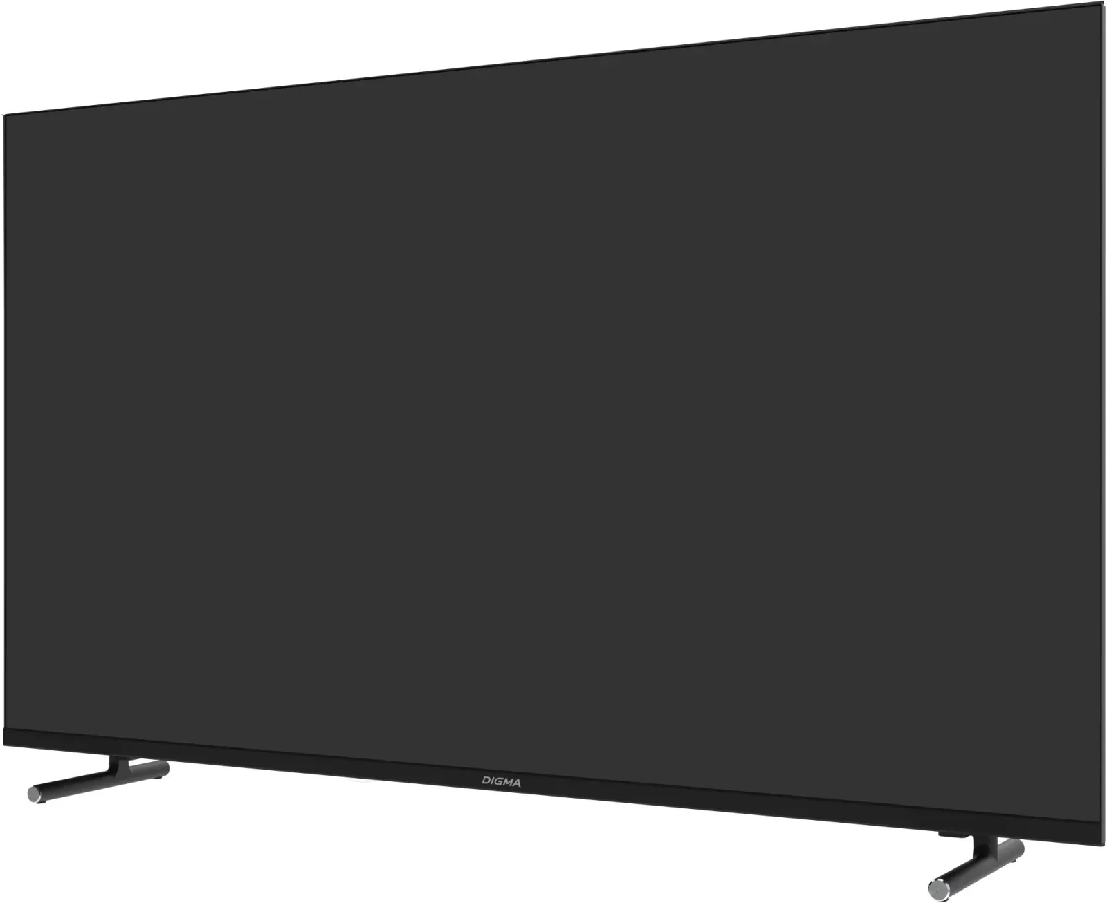 Телевизор LED Digma 43 DM-LED43UBB33 Яндекс.ТВ Frameless Metal черный/черный 4K Ultra HD 60Hz DVB-T DVB-T2 DVB-C DVB-S DVB-S2 USB WiFi Smart TV - фото 2