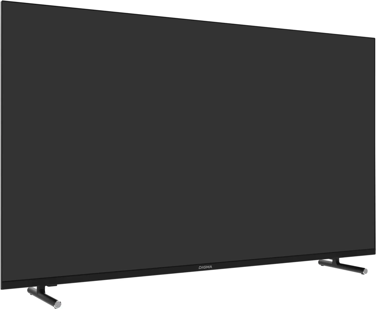 Телевизор LED Digma 43 DM-LED43UBB33 Яндекс.ТВ Frameless Metal черный/черный 4K Ultra HD 60Hz DVB-T DVB-T2 DVB-C DVB-S DVB-S2 USB WiFi Smart TV - фото 3