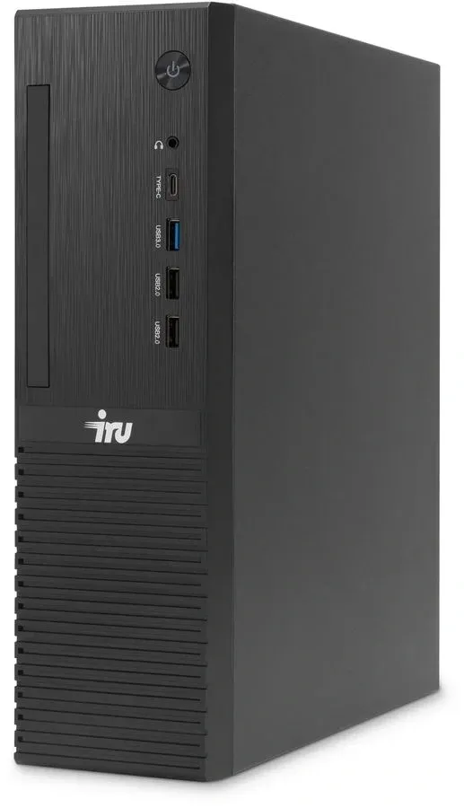 ПК IRU 310SC SFF PG G7400 3.7 8Gb SSD256Gb UHDG 710 Windows 11 Pro GbitEth 200W черный 2017903 - фото 2