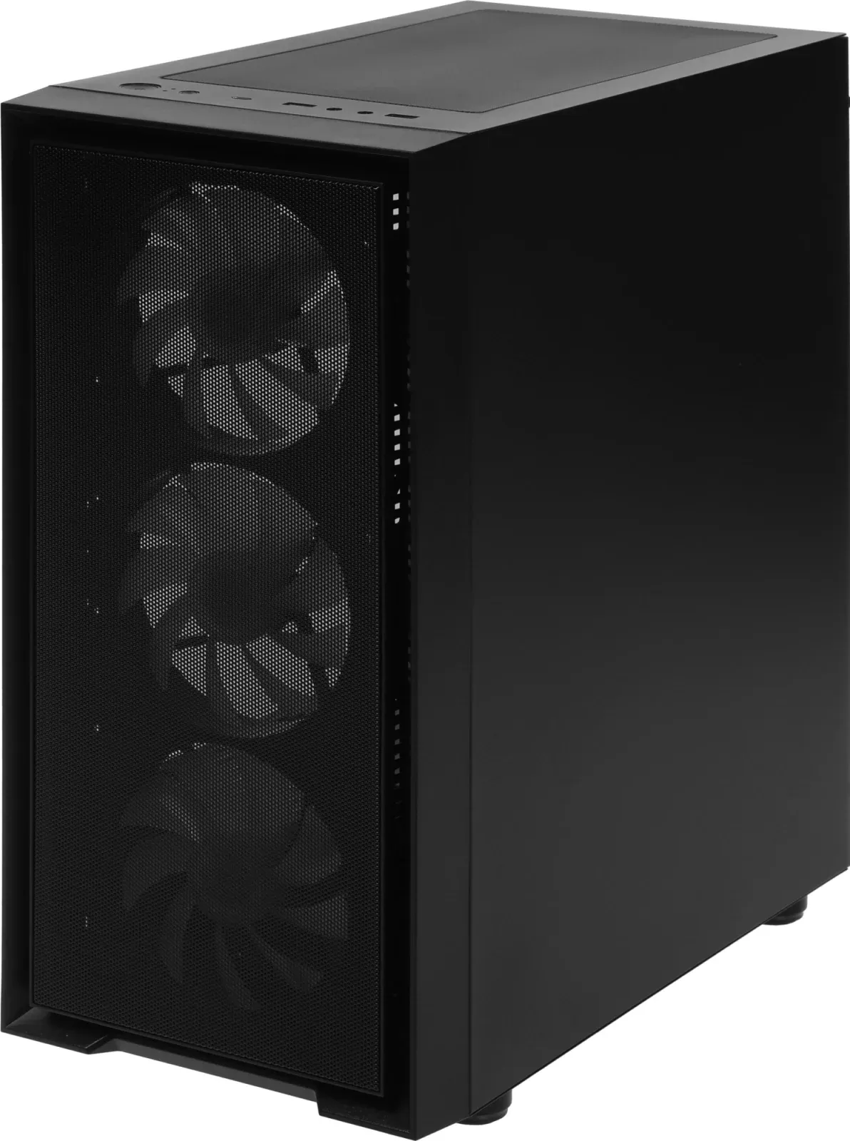 Корпус Accord M203 черный без БП mATX 2xUSB2.0 1xUSB3.0 audio bott PSU - фото 7