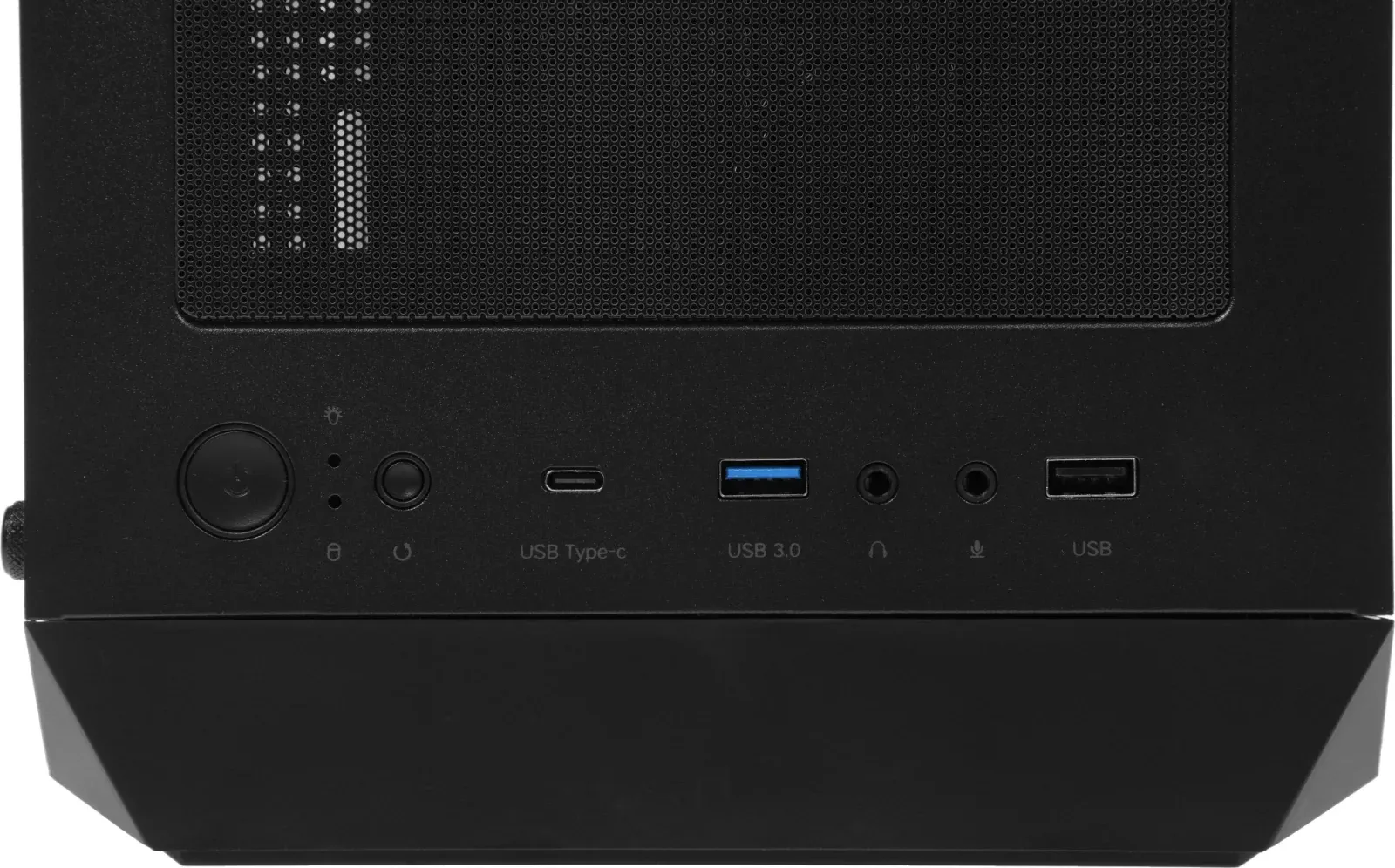 Корпус Accord 3338 черный без БП ATX 6x120mm 1xUSB2.0 1xUSB3.0 audio bott PSU - фото 6