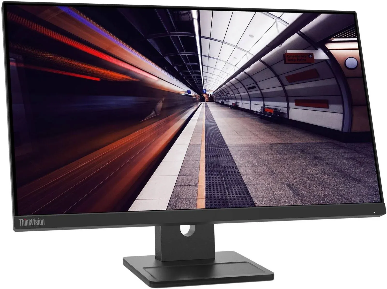 Монитор Lenovo 23.8 ThinkVision E24-30 черный IPS LED 4ms 16:9 HDMI M/M матовая HAS Piv 1300:1 250cd 178гр/178гр 1920x1080 100Hz VGA DP FHD 4.5кг - фото 2