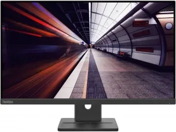 Монитор Lenovo 23.8 ThinkVision E24-30 черный IPS LED 4ms 16:9 HDMI M/M матовая HAS Piv 1300:1 250cd 178гр/178гр 1920x1080 100Hz VGA DP FHD 4.5кг - фото 8