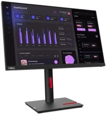 Монитор Lenovo 23.8 ThinkVision T24i-30 черный IPS LED 4ms 16:9 HDMI матовая HAS Piv 250cd 178гр/178гр 1920x1080 60Hz VGA DP FHD USB 5.4кг - фото 7