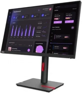 Монитор Lenovo 23.8 ThinkVision T24i-30 черный IPS LED 4ms 16:9 HDMI матовая HAS Piv 250cd 178гр/178гр 1920x1080 60Hz VGA DP FHD USB 5.4кг - фото 8