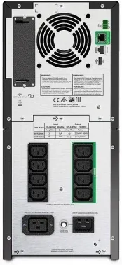 Источник бесперебойного питания APC Smart-UPS SMT3000IC 2700Вт 3000ВА черный - фото 4