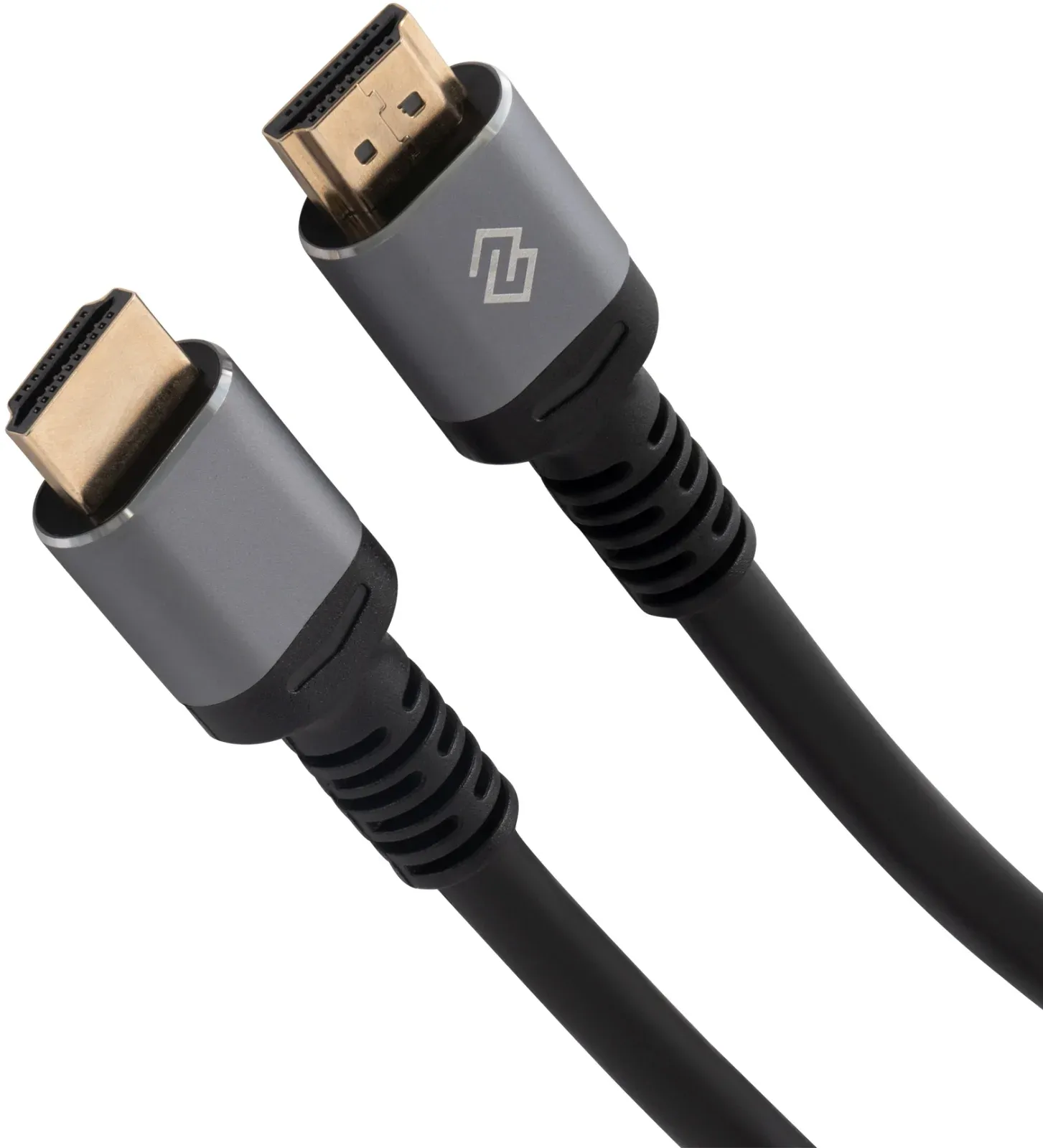 Кабель аудио-видео Digma D-HDMI-V2.0-2M HDMI m/HDMI m 2м. позолоч.конт. черный - фото 6