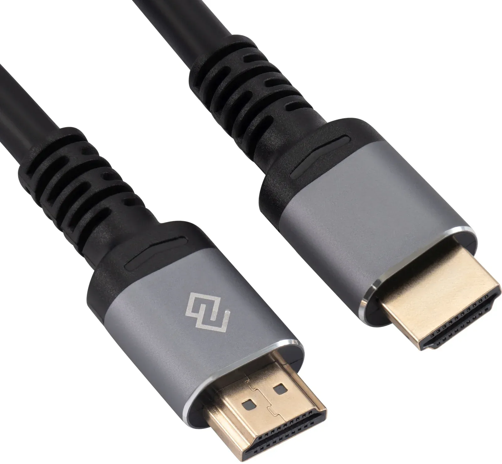 Кабель аудио-видео Digma D-HDMI-V2.0-3M HDMI m/HDMI m 3м. позолоч.конт. черный - фото 4