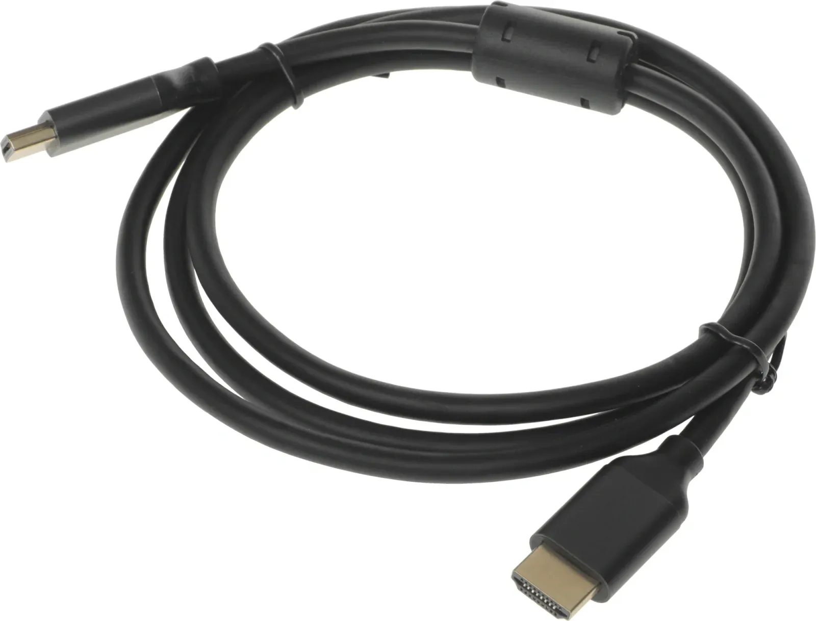 Кабель аудио-видео Digma HDMI m/HDMI m 1.5м. феррит.кольца позолоч.конт. черный D-HDMI-V2.1-1.5M - фото 3