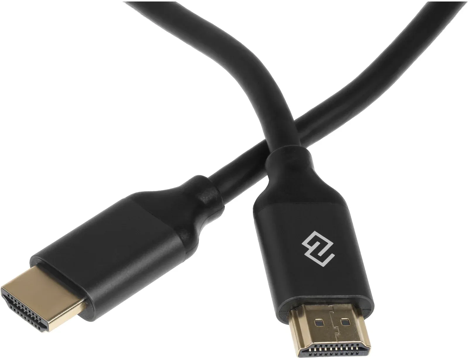 Кабель аудио-видео Digma HDMI m/HDMI m 2м. феррит.кольца позолоч.конт. черный D-HDMI-V2.1-2M - фото 7