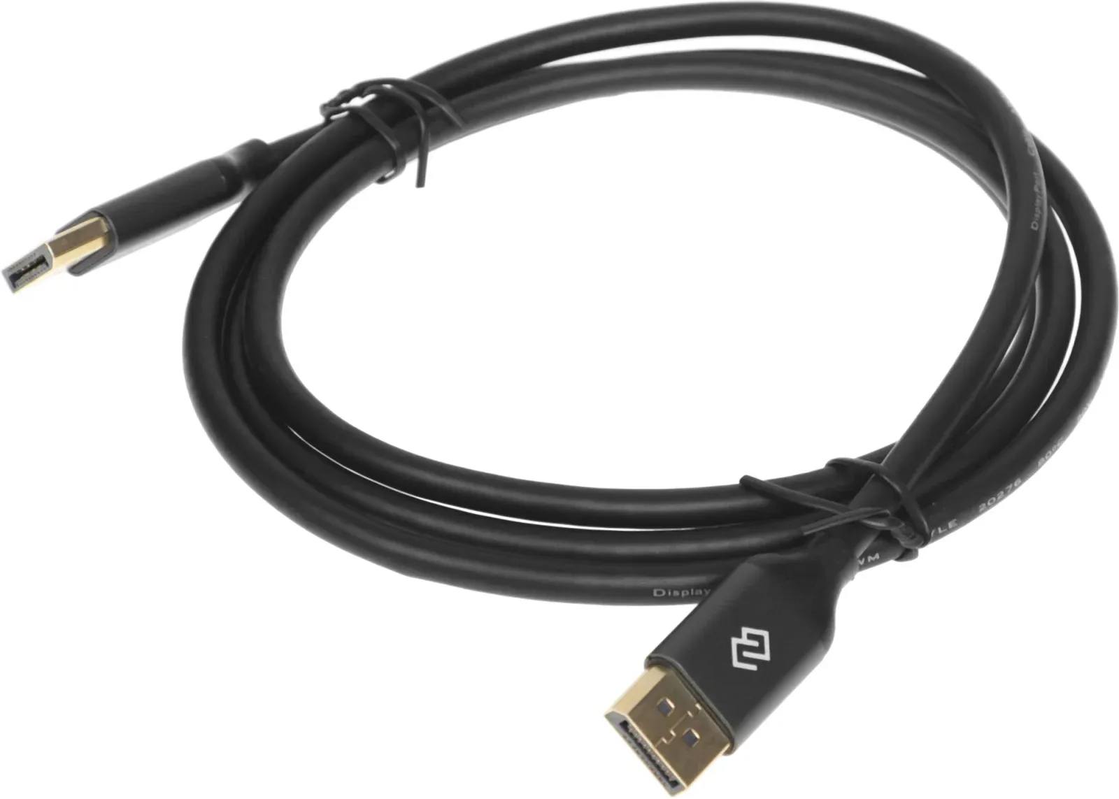 Кабель аудио-видео Digma V1.4 DisplayPort m/DisplayPort m 1.5м. черный D-DP-V1.4-1.5M - фото 3