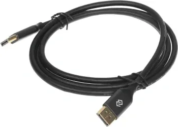 Кабель аудио-видео Digma V1.4 DisplayPort m/DisplayPort m 1.5м. черный D-DP-V1.4-1.5M - фото 6