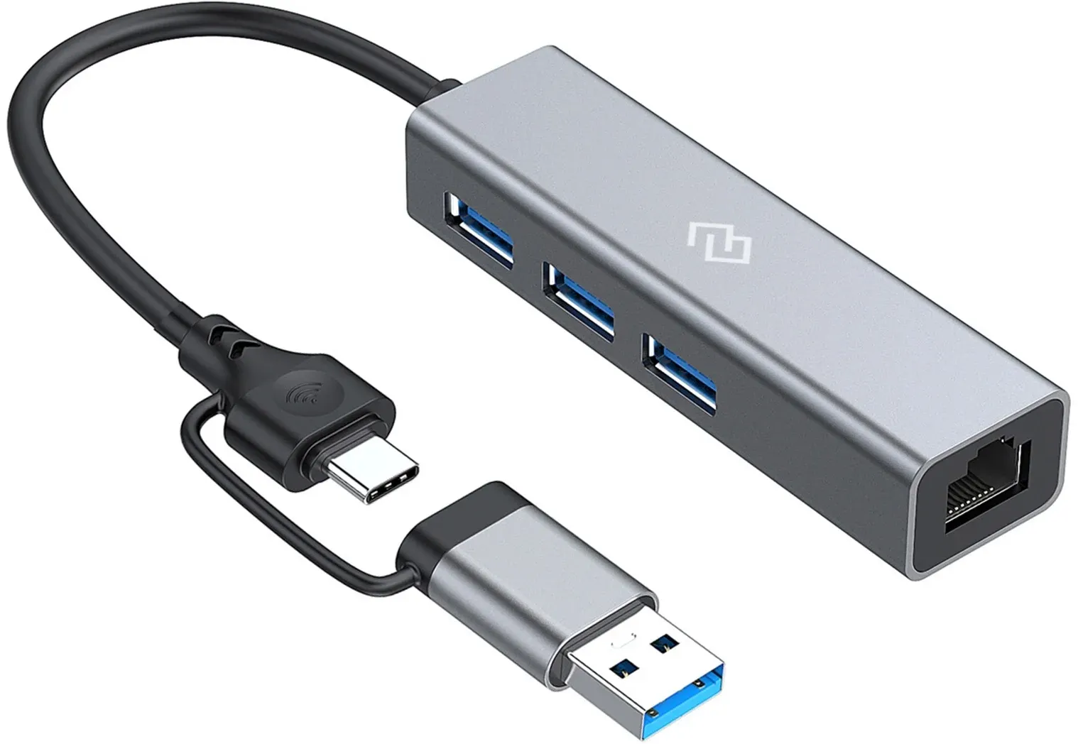 Аксессуары DIGMA DHUB-LAN-4port - фото 2