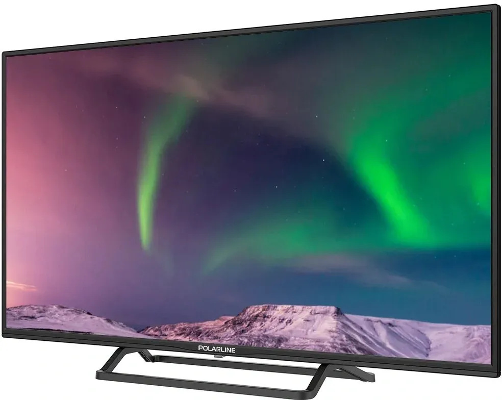 Телевизор LED PolarLine 40 40PL53TC-SM Frameless черный FULL HD 60Hz DVB-T DVB-T2 DVB-C DVB-S2 USB WiFi Smart TV RUS - фото 2