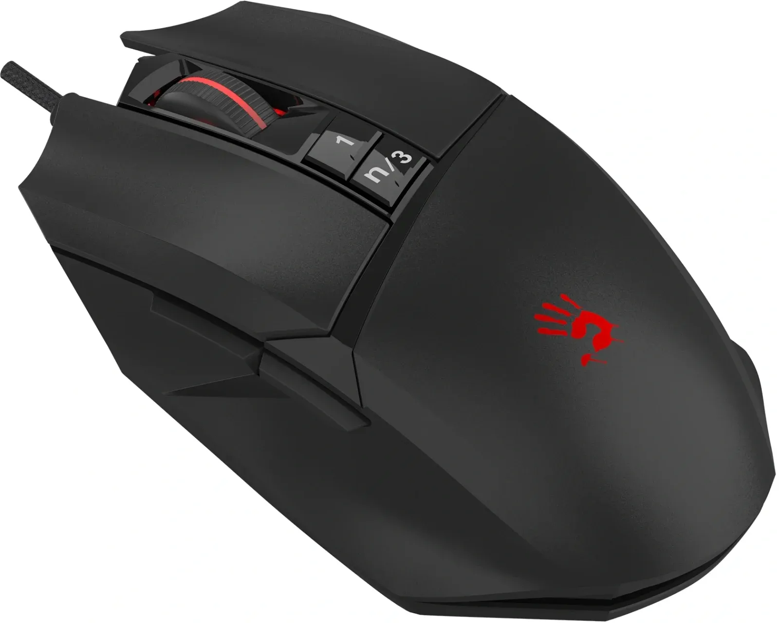 Мышь A4Tech Bloody W65 Max Mini черный оптическая 12000dpi USB 9but W65 MAX MINI STONE BLACK - фото 7
