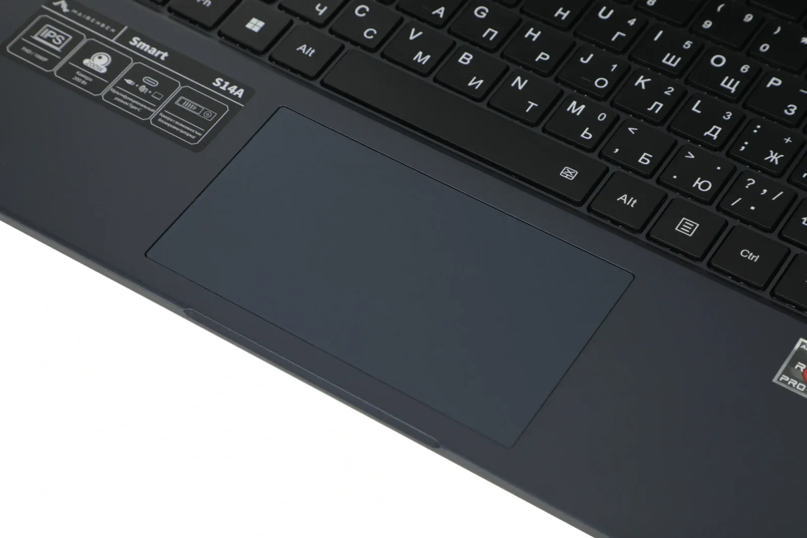 Ноутбук Maibenben S14A-R545UM Ryzen 5 Pro 4650U 8Gb SSD256Gb AMD Radeon Graphics 14 IPS FHD 1920x1080 Windows 11 Home dk.blue WiFi BT Cam 5000mAh S14A-R545UMA1SHURE0 - фото 5