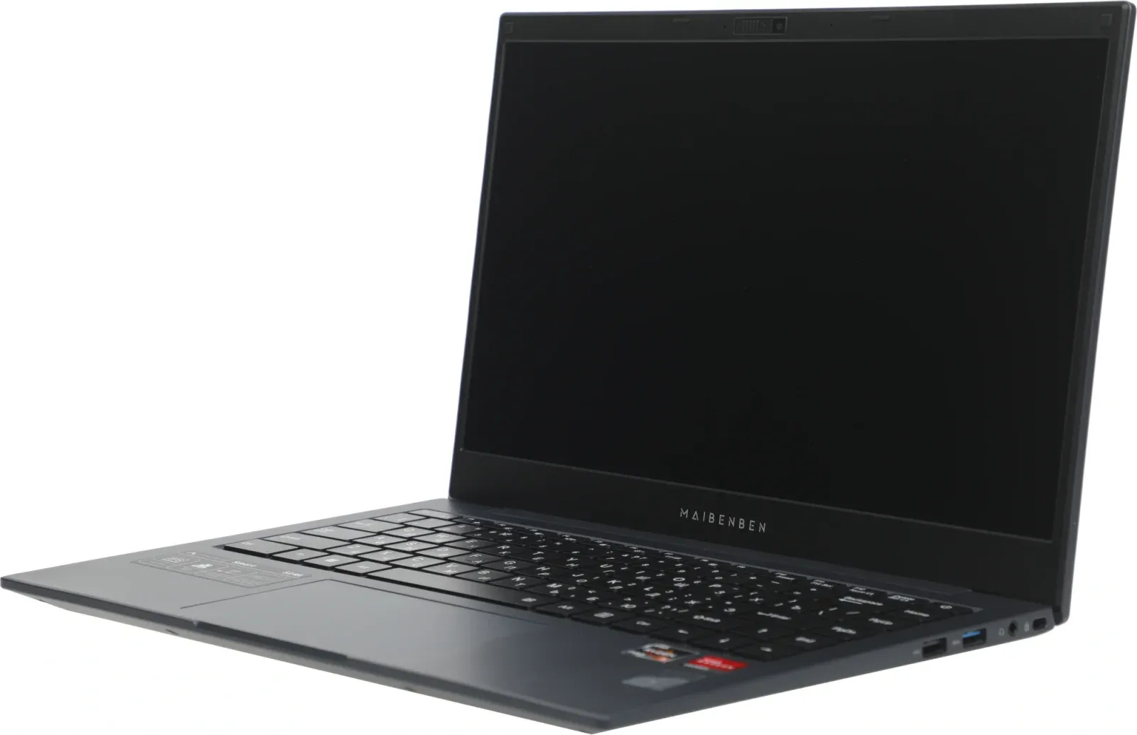 Ноутбук Maibenben S14A-R545UM Ryzen 5 Pro 4650U 8Gb SSD256Gb AMD Radeon Graphics 14 IPS FHD 1920x1080 Windows 11 Home dk.blue WiFi BT Cam 5000mAh S14A-R545UMA1SHURE0 - фото 8