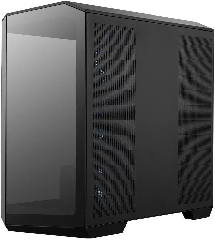 Корпус MSI MAG PANO M100R PZ черный без БП mATX 3x120mm 4x140mm 1xUSB3.1 audio CardReader AirDuct bott PSU - фото 3